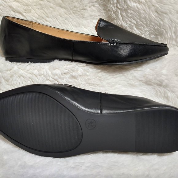 A New Day. Black flats. Faux leather. 9.5. New. - Picture 3 of 3